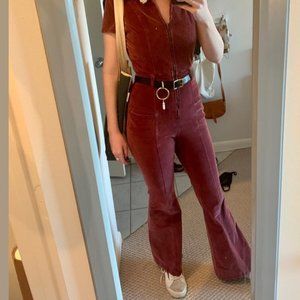 Free people corduroy jumpsuit